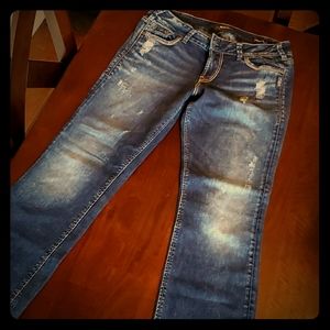 Silver Jeans Co. Suki Midrise Slim Bootcut jeans